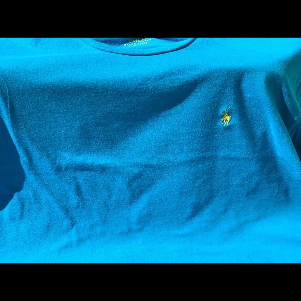 Green polo t shirt